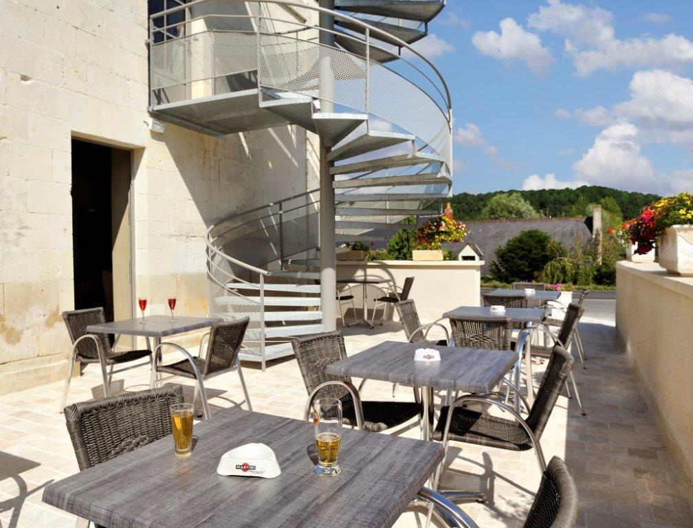 Hotel Auberge De La Bonde Logis Langeais Ngoại thất bức ảnh